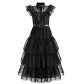 Wednesday Addams Cosplay Girl Costume 2023 New Vestidos For Kids-TB00865-Veeddydropshipping
